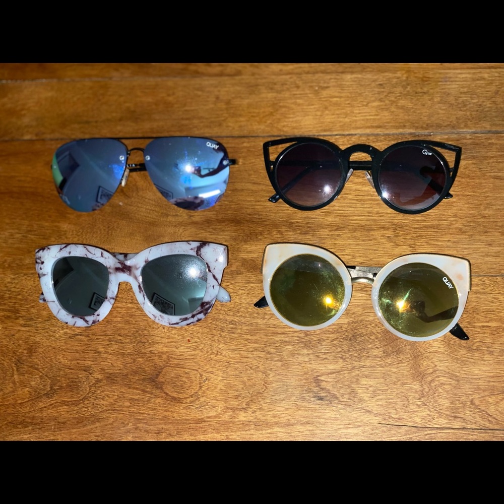 Bundle of Quay sunglasses 4 pairs